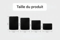 Dimensions des bandes de poignet en coton pour sport et musculation