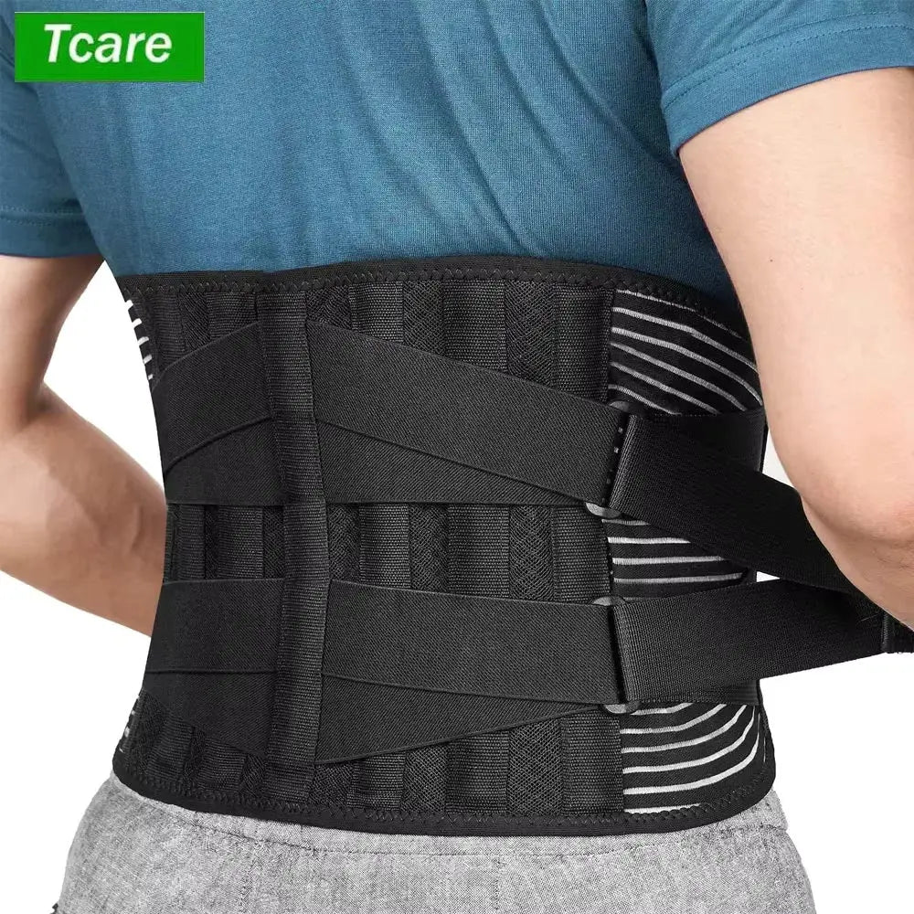 Ceinture lombaire de maintien portée pour soutien du bas du dos