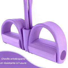 Pédales antidérapantes et résistantes pour appareil d’entraînement élastique