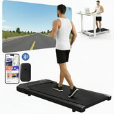 Tapis de marche connecté Bluetooth avec application mobile, utilisation à domicile pour marche et fitness
