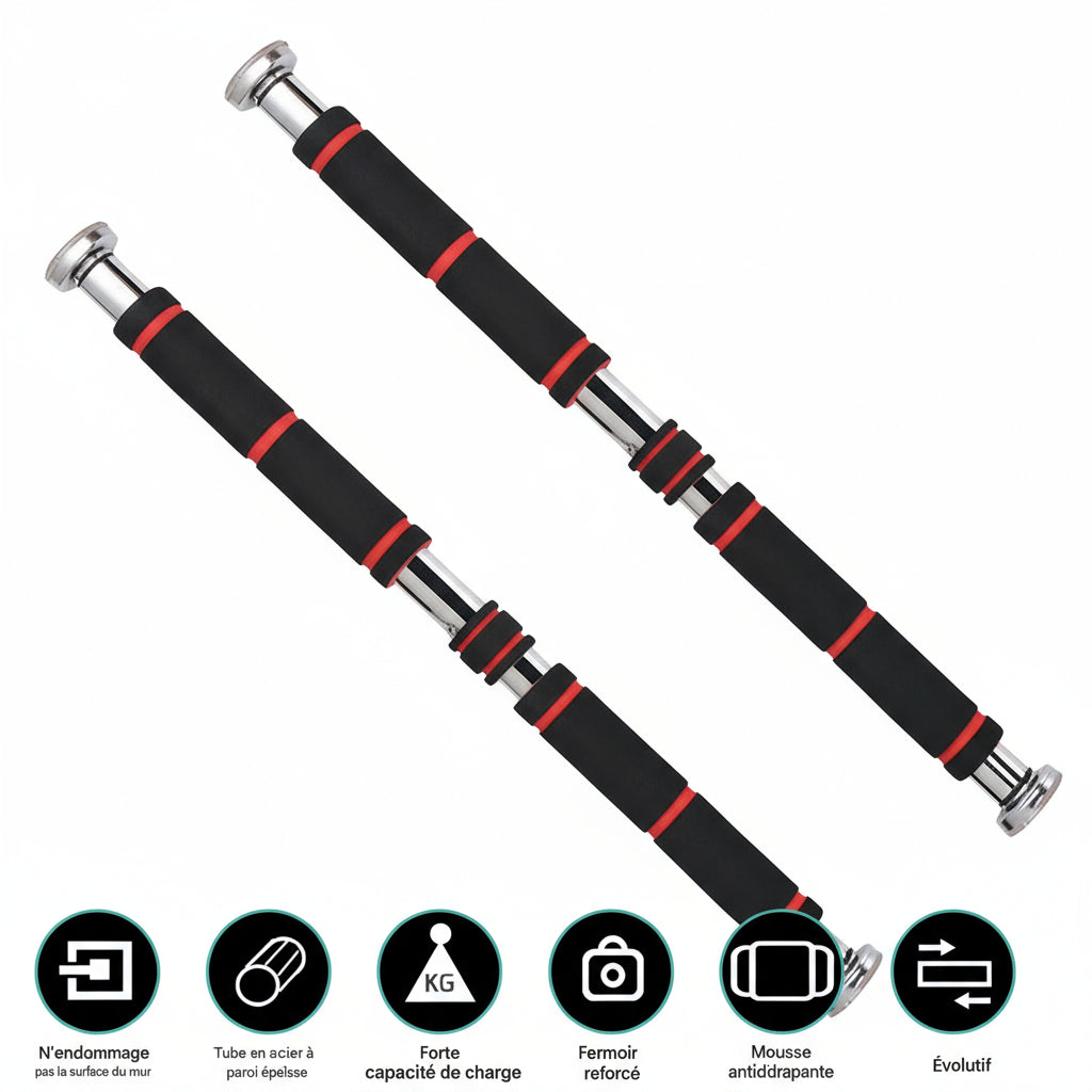 Barre de Traction Murale Extensible