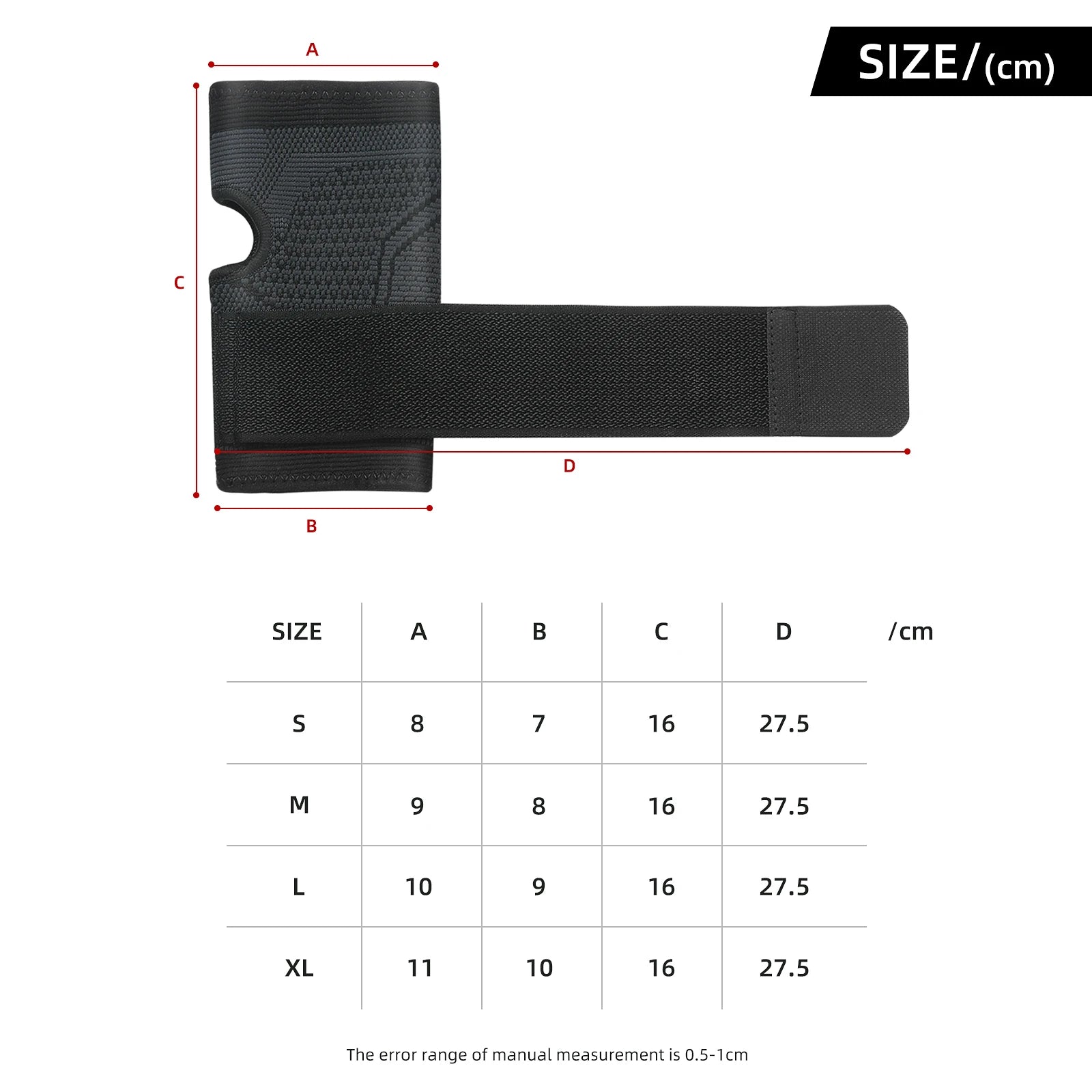 Bande de Compression pour Poignet