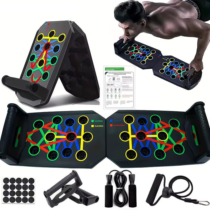 Planche de Pompes Multifonction à Code Couleur