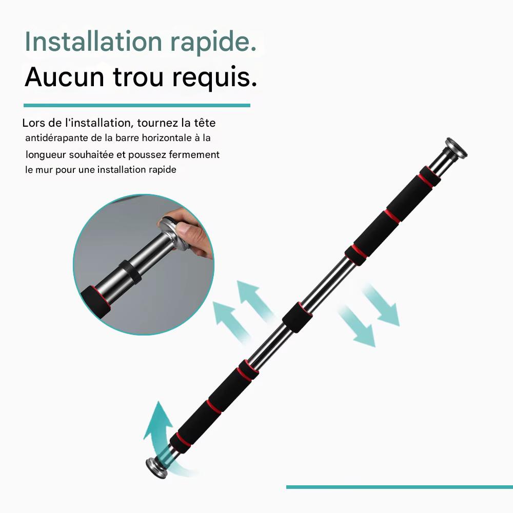 Barre de Traction Murale Extensible