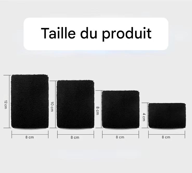 Bandes de Poignet en Coton