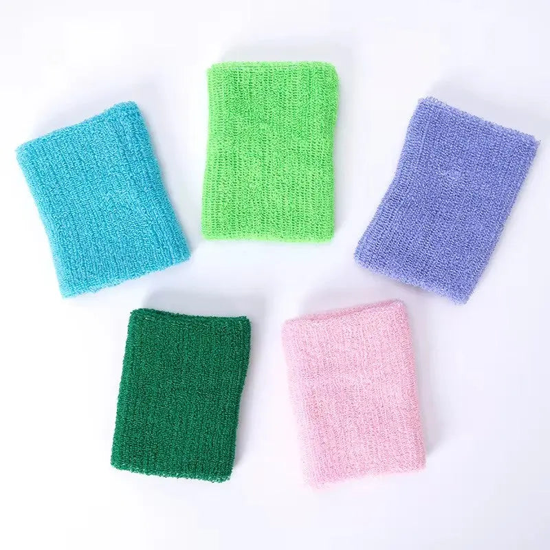 Ensemble de bandes de poignet en coton absorbant pour sport et fitness