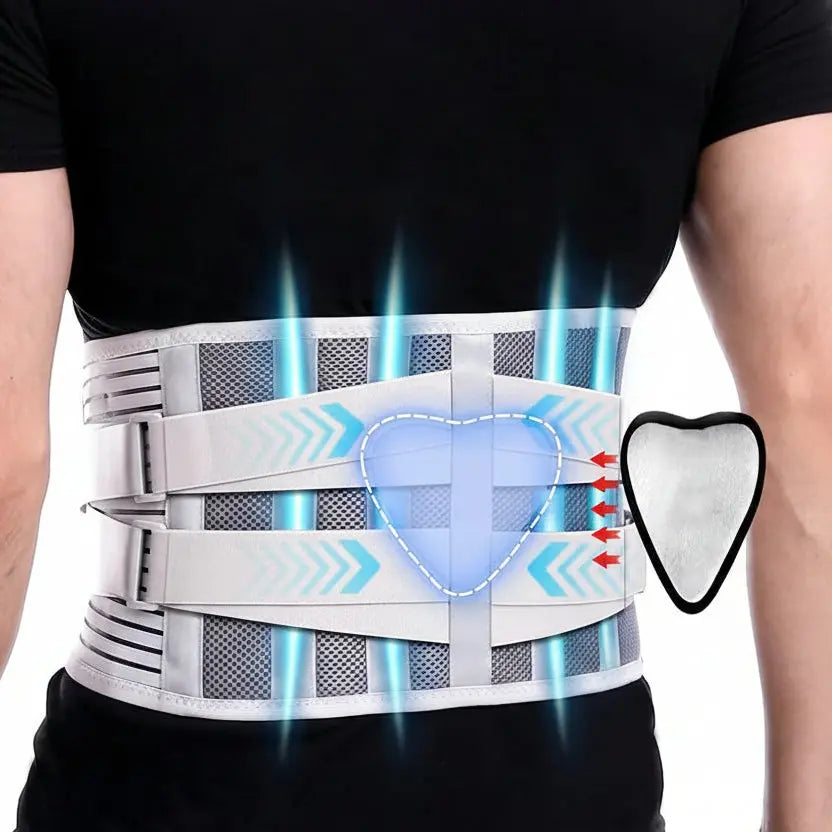 Ceinture lombaire aidant à soulager les douleurs lombaires